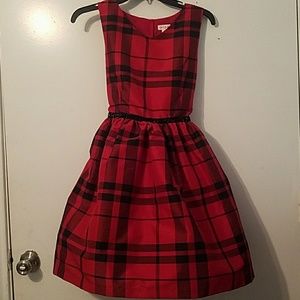 Girls plaid dress  (Xlarge)